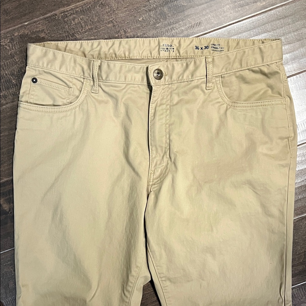 Izod Premium Stretch 5 Pocket Straight Fit Men’s Size 36/30
